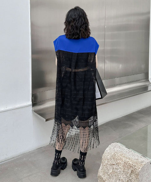 Fringe Lace Vest